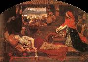 Ford Madox Brown Lear and Cordelia oil